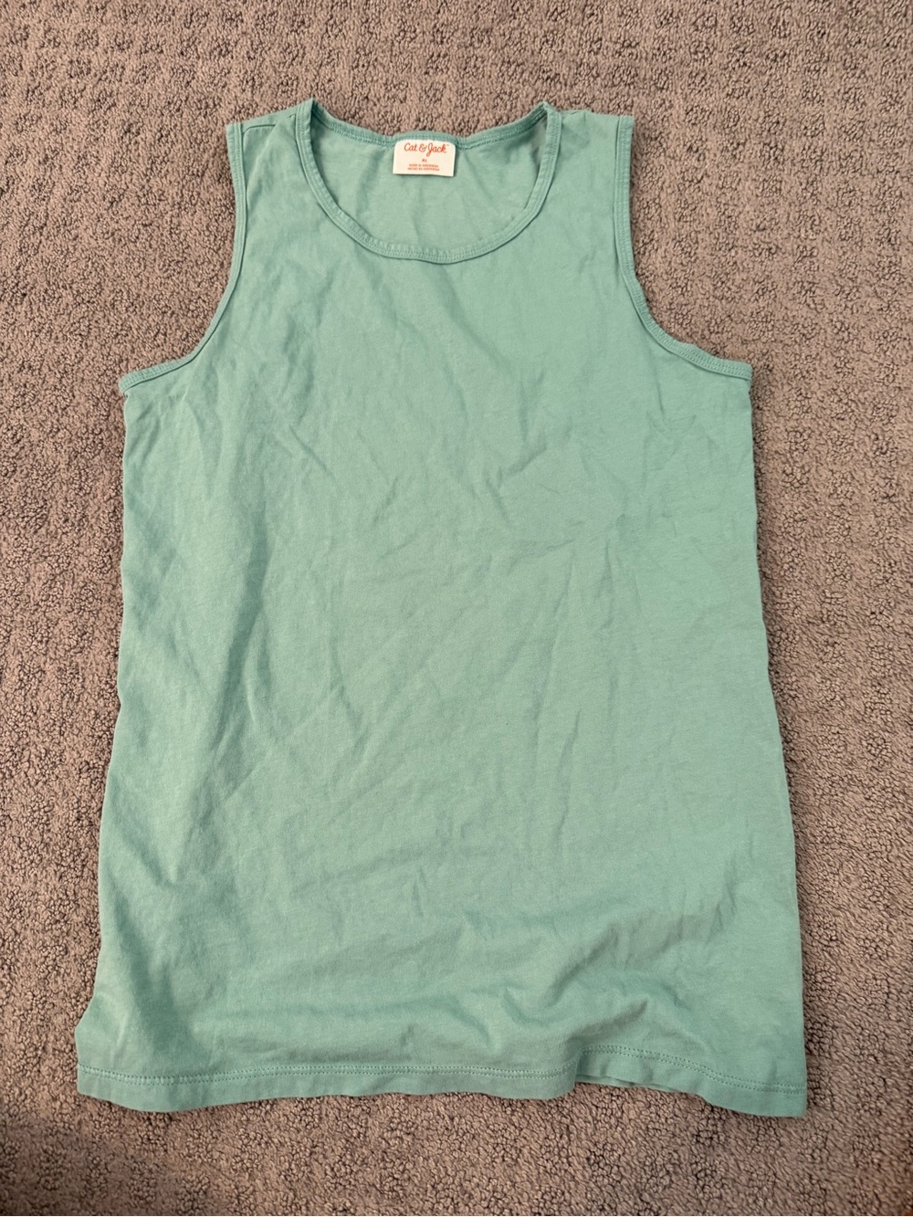 Cat & Jack Seafoam Green Sleeveless Tank